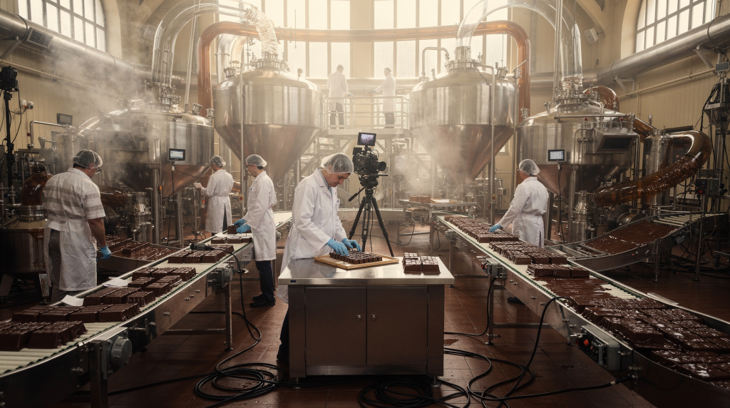 Шоколадная фабрика Вонки: как кинематограф придумывает вкус и технологии